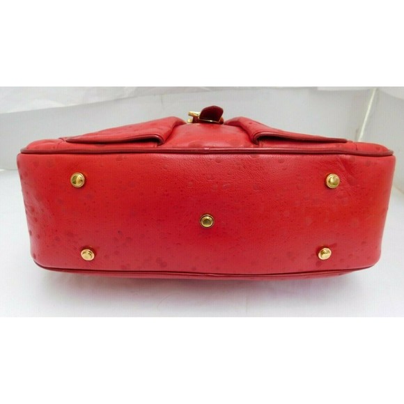 AUTHENTIC VINTAGE DIOR SPLASH DOUBLE SADDLE PATENT LEATHER MINI SATCHEL BAG - Picture 5 of 12